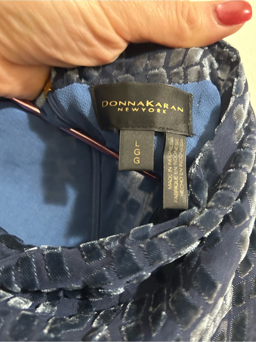 Donna Karan Women’s Sleeveless Cowl Neck Sweater Top, NWT - Picture 7 of 11